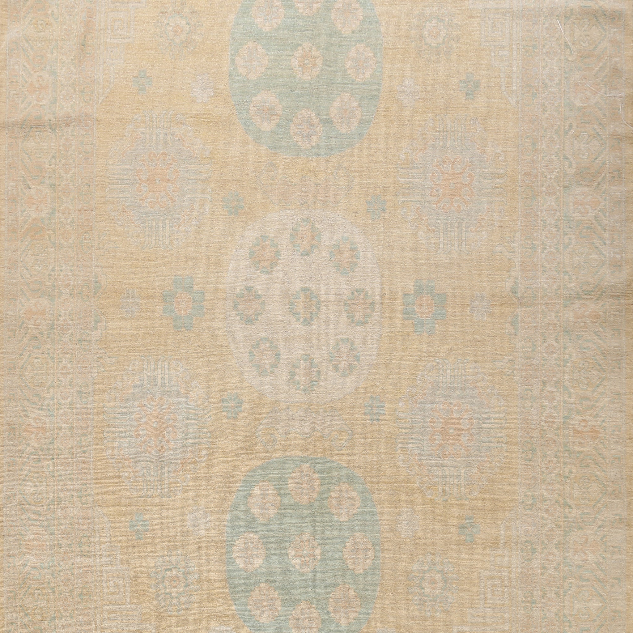 100% Vegetable Dye Khotan Oriental Area Rug 9x12