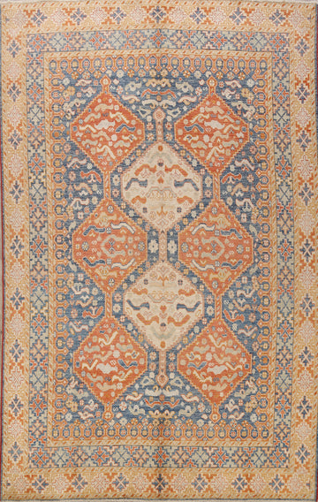 100% Vegetable Dye Khotan Oriental Area Rug 9x10