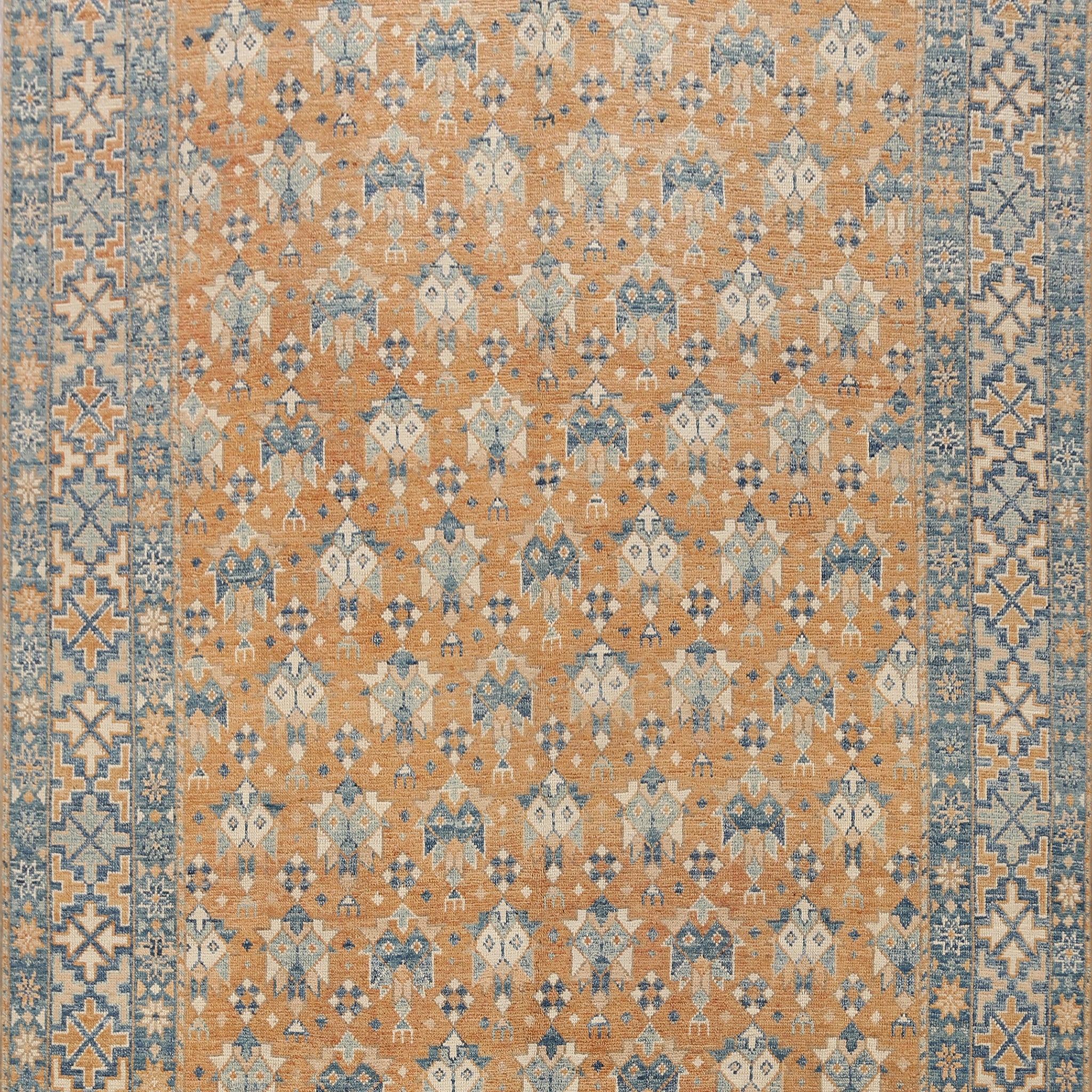 100% Vegetable Dye Khotan Oriental Area Rug 8x10