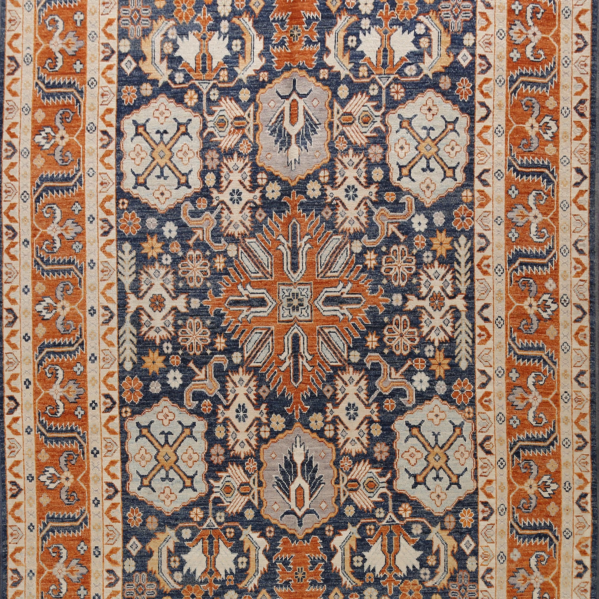 100% Vegetable Dye Khotan Oriental Area Rug 8x10