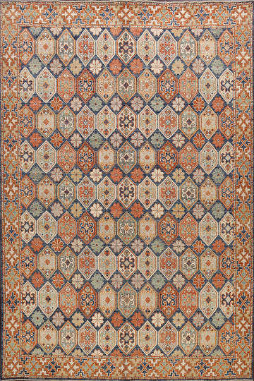 100% Vegetable Dye Khotan Oriental Area Rug 9x10