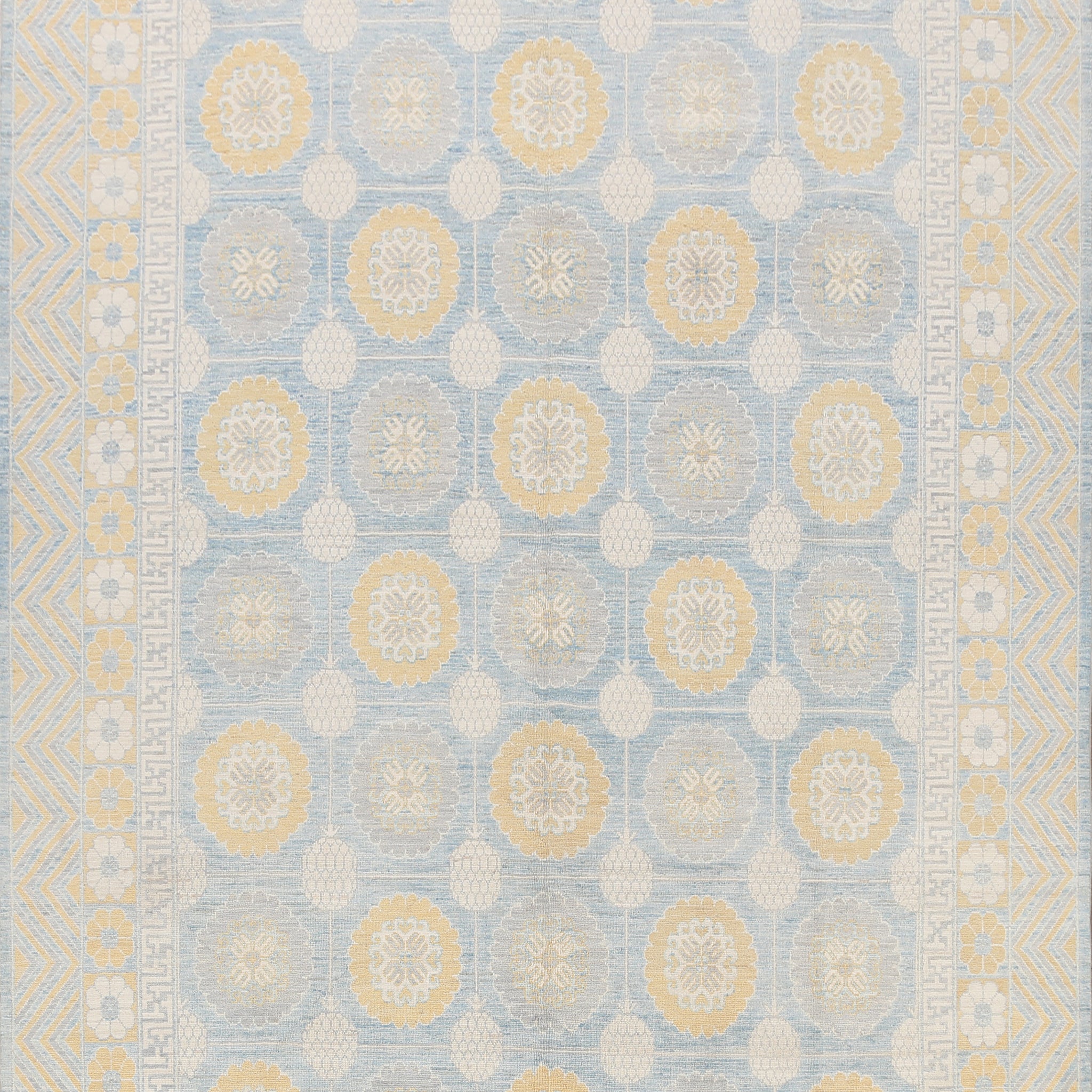 100% Vegetable Dye Khotan Oriental Area Rug 9x12