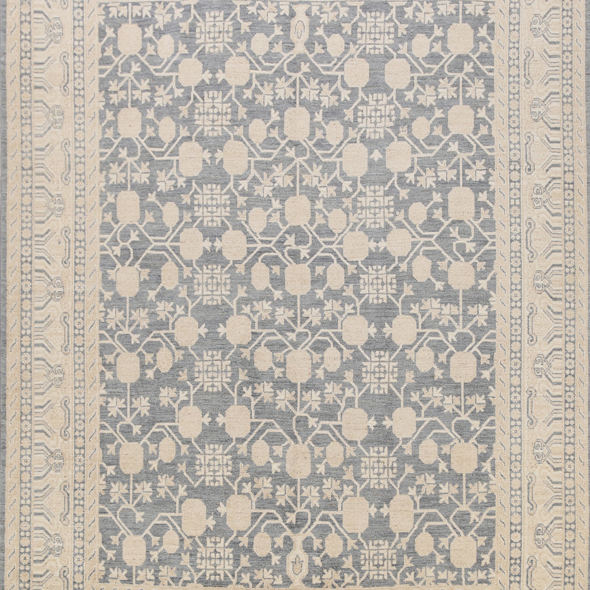 100% Vegetable Dye Khotan Oriental Area Rug 8x10