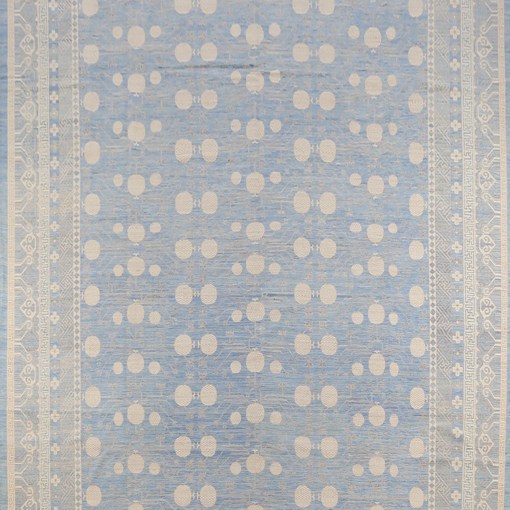 100% Vegetable Dye Khotan Oriental Area Rug 17x26 Large