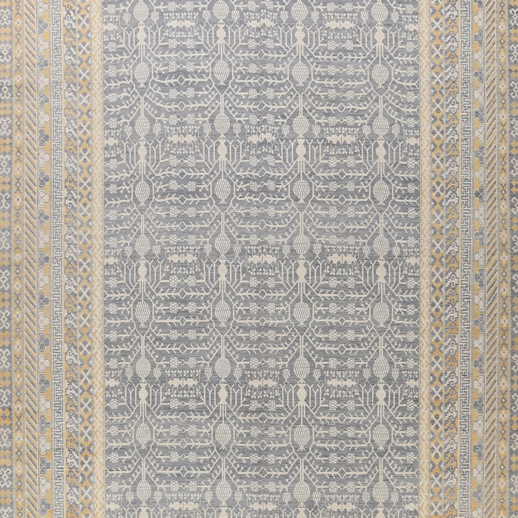 100% Vegetable Dye Khotan Oriental Area Rug 12x18 Large