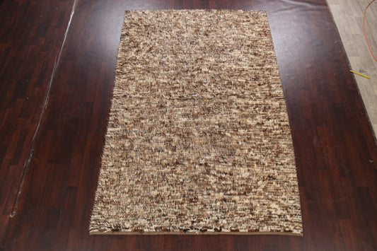 Contemporary Moroccan Oriental Area Rug 6x10