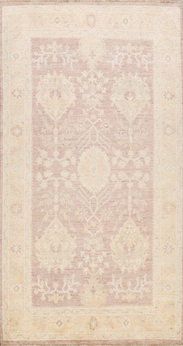 100% Vegetable Dye Oushak Oriental Area Rug 5x8