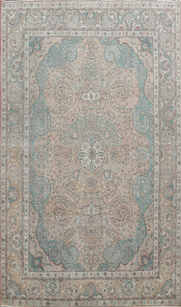 Floral Tabriz Persian Area Rug 10x13