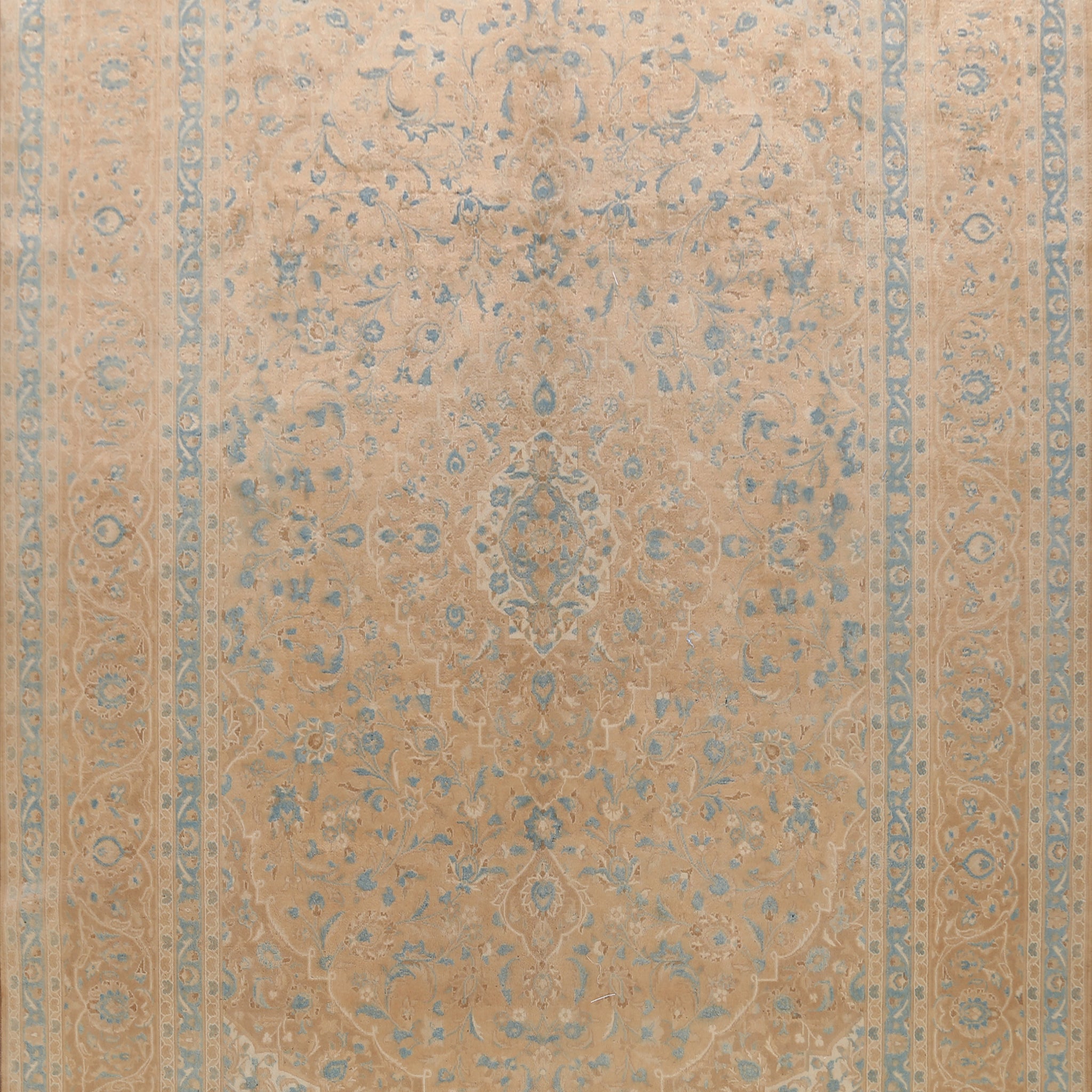 100% Vegetable Dye Kerman Persian Area Rug 9x11
