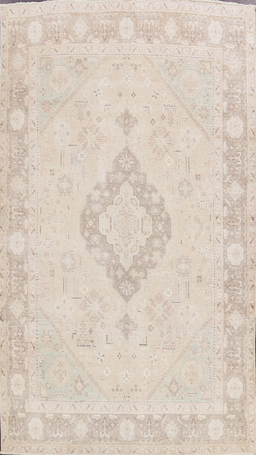 Geometric Tabriz Persian Area Rug 7x10