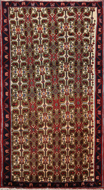 All-Over Turkoman Persian Area Rug 3x5