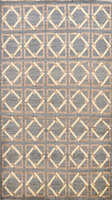 Geometric Gabbeh Kashkoli Oriental Area Rug 6x8