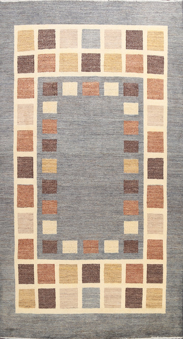 Geometric Gabbeh Kashkoli Oriental Area Rug 6x9