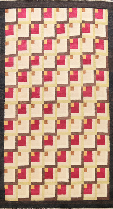 Geometric Gabbeh Kashkoli Oriental Area Rug 6x10