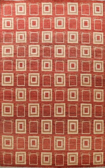 All-Over Gabbeh Kashkoli Oriental Area Rug 9x12