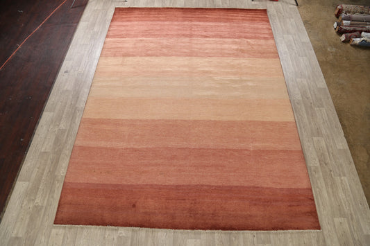 Contemporary Gabbeh Kashkoli Oriental Area Rug 9x13