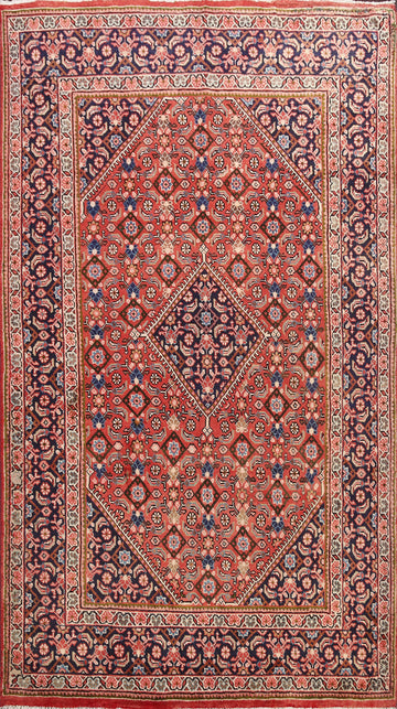 Geometric Mahal Persian Area Rug 7x10