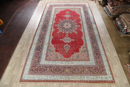 Antique 100% Vegetable Dye Dorokhsh Persian Area Rug 10x18