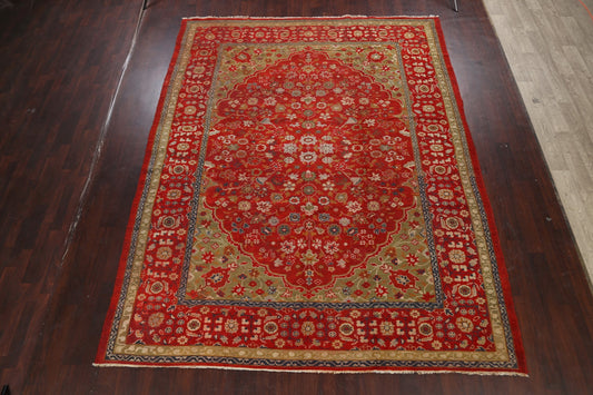 Antique Authentic Oushak Turkish Oriental Area Rug 9x11