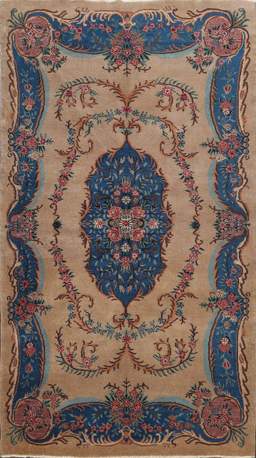 Floral Anatolian Turkish Oriental Area Rug 5x8