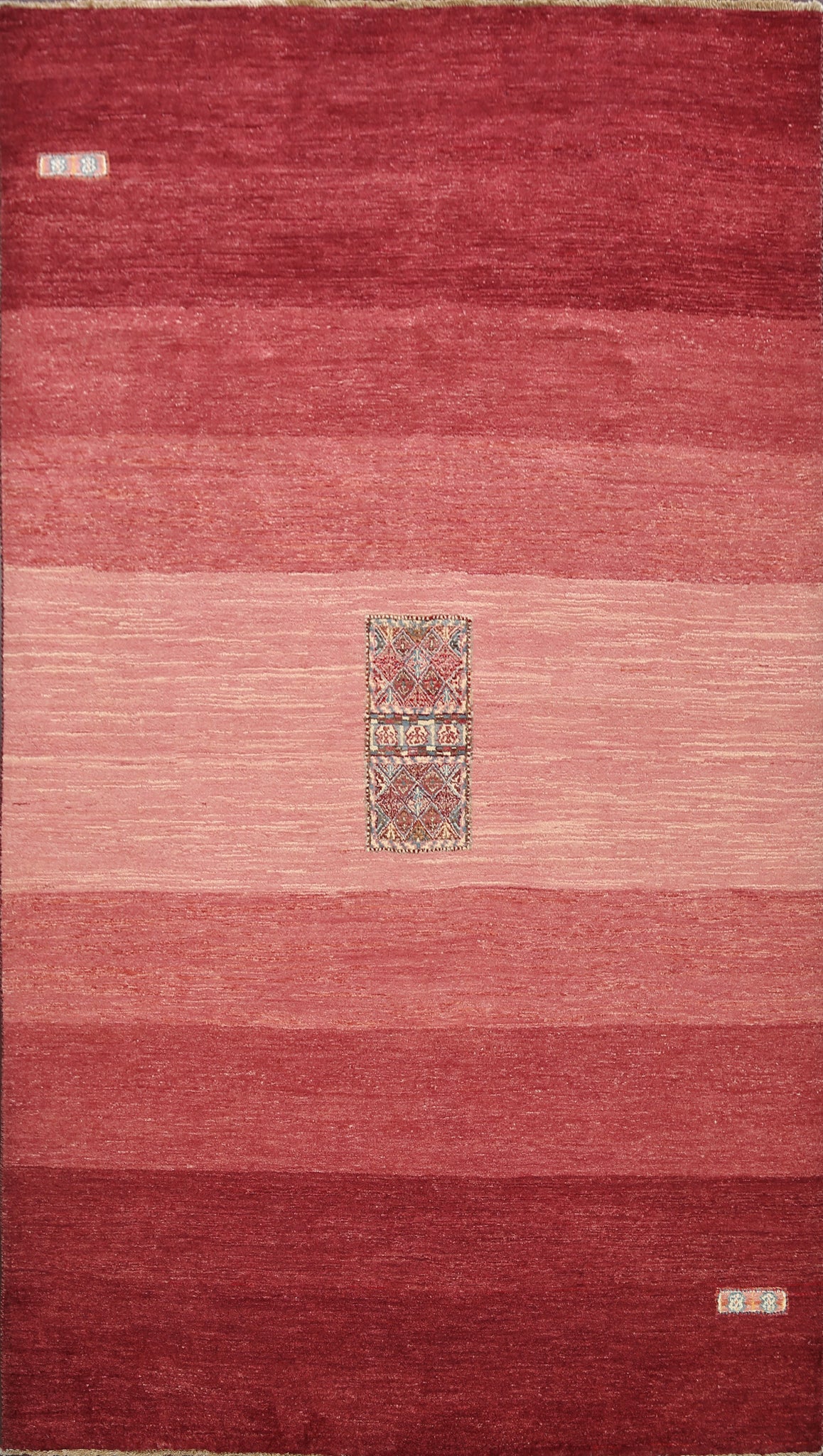 Modern Gabbeh Kashkoli Oriental Area Rug 7x9