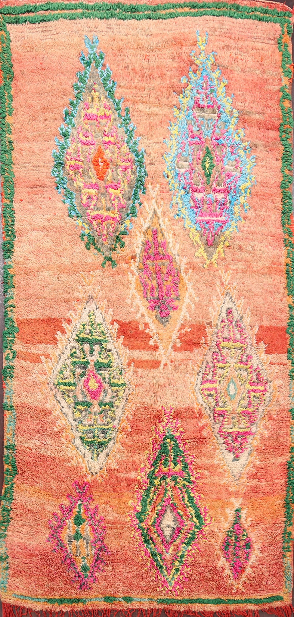 South-western Moroccan Oriental Area Rug 5x9