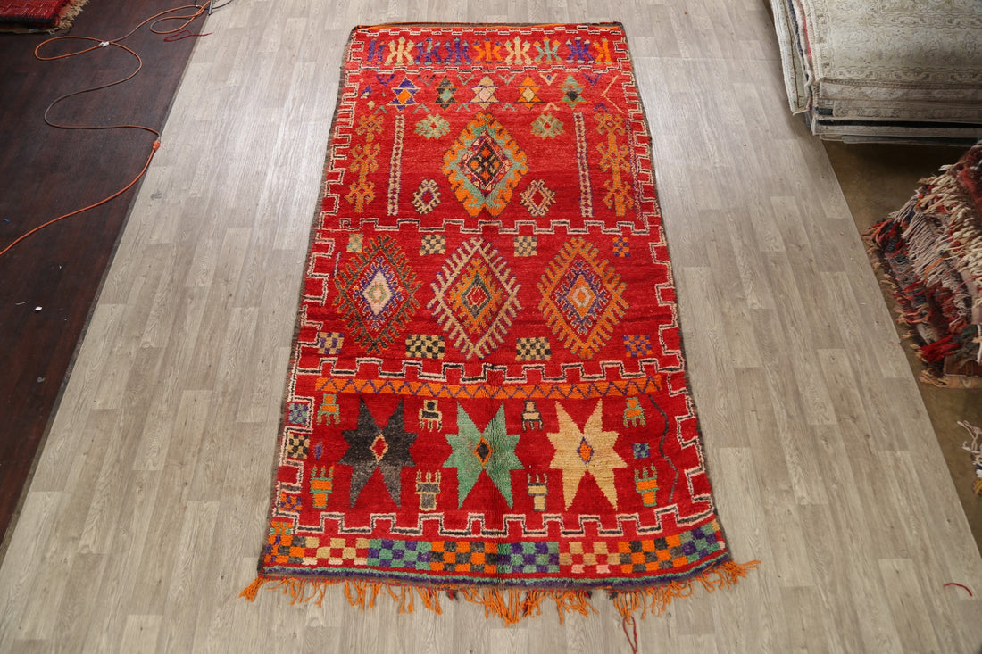Tribal Geometric Moroccan Oriental Area Rug 6x12