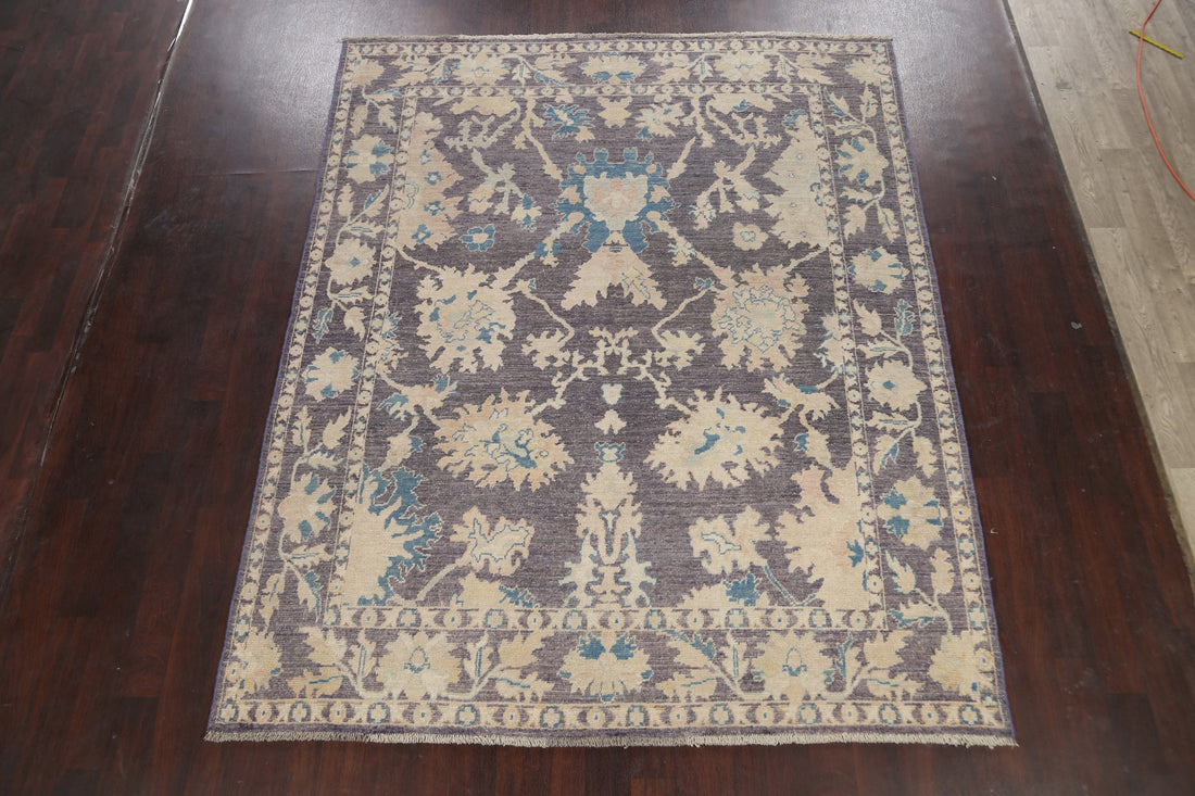 All-Over Oushak Oriental Area Rug 8x9