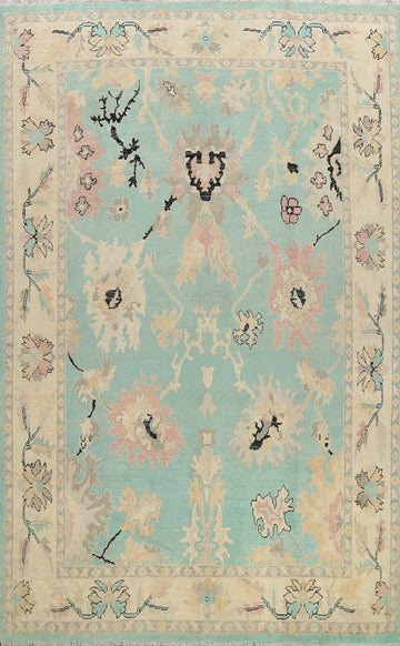 All-Over Oushak Oriental Area Rug 9x11