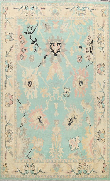 All-Over Oushak Oriental Area Rug 9x11