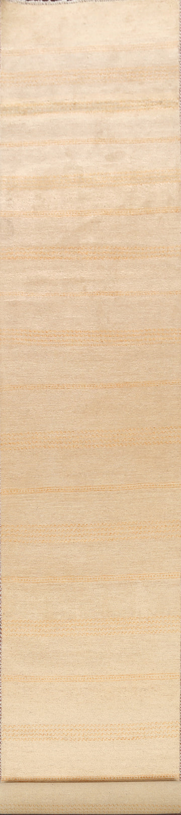 Modern Gabbeh Kashkoli Oriental Runner Rug 2x16