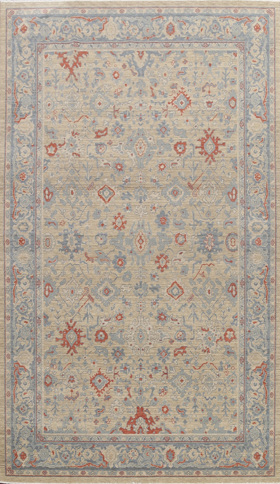 Geometric Ziegler Turkish Area Rug 7x10