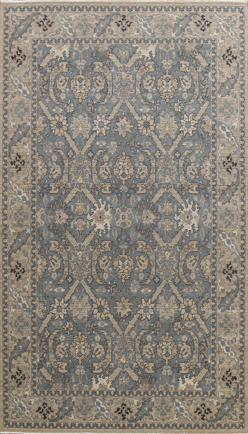 All-Over Ziegler Oushak Turkish Wool Area Rug 7x10