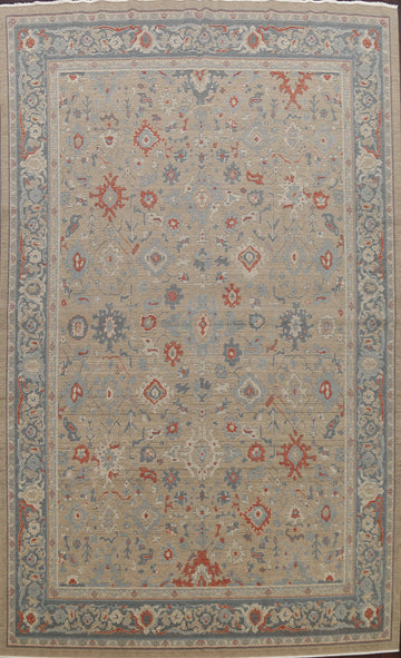 All-Over Ziegler Oushak Turkish Wool Area Rug 10x13