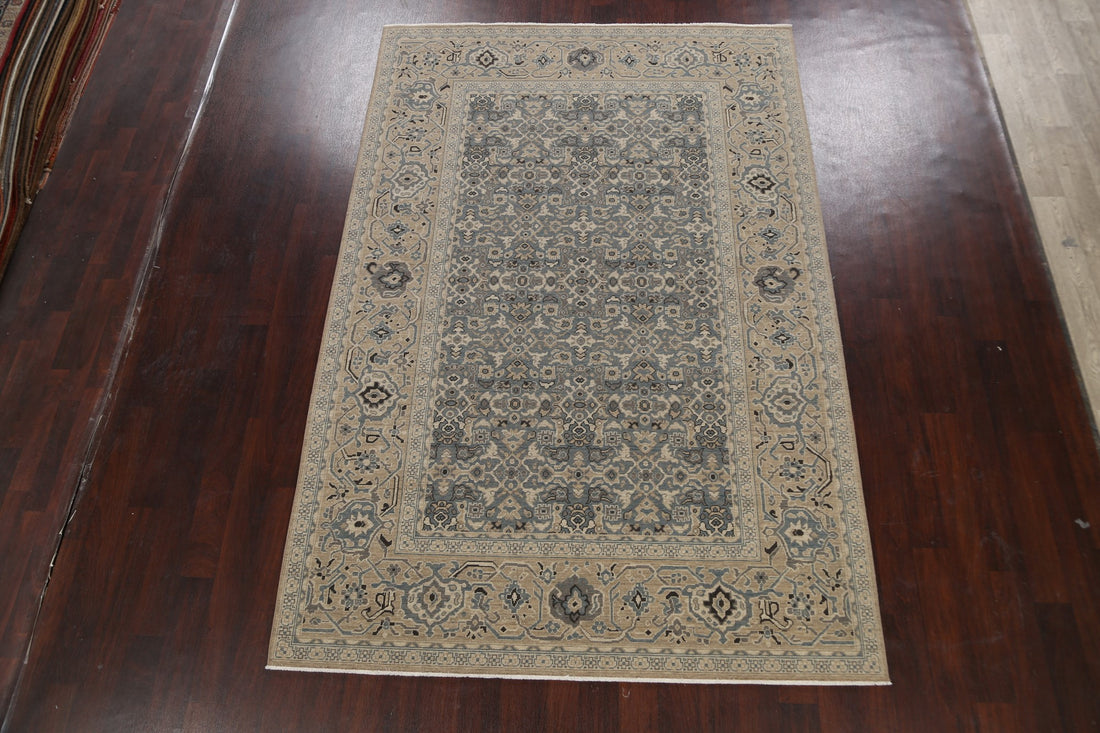 All-Over Ziegler Oushak Turkish Wool Area Rug 7x10