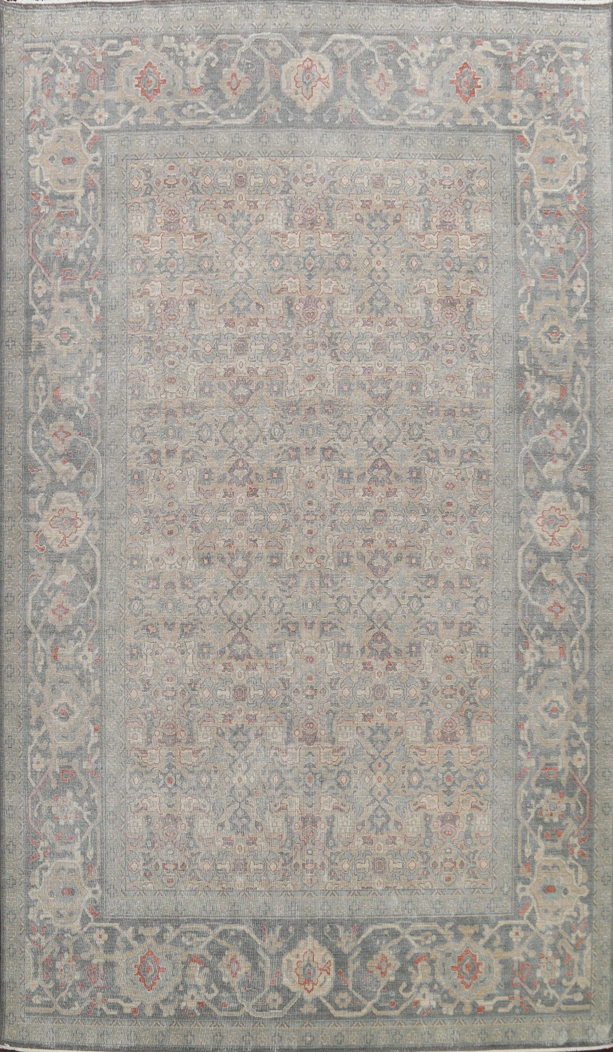 All-Over Ziegler Oushak Turkish Wool Area Rug 10x13