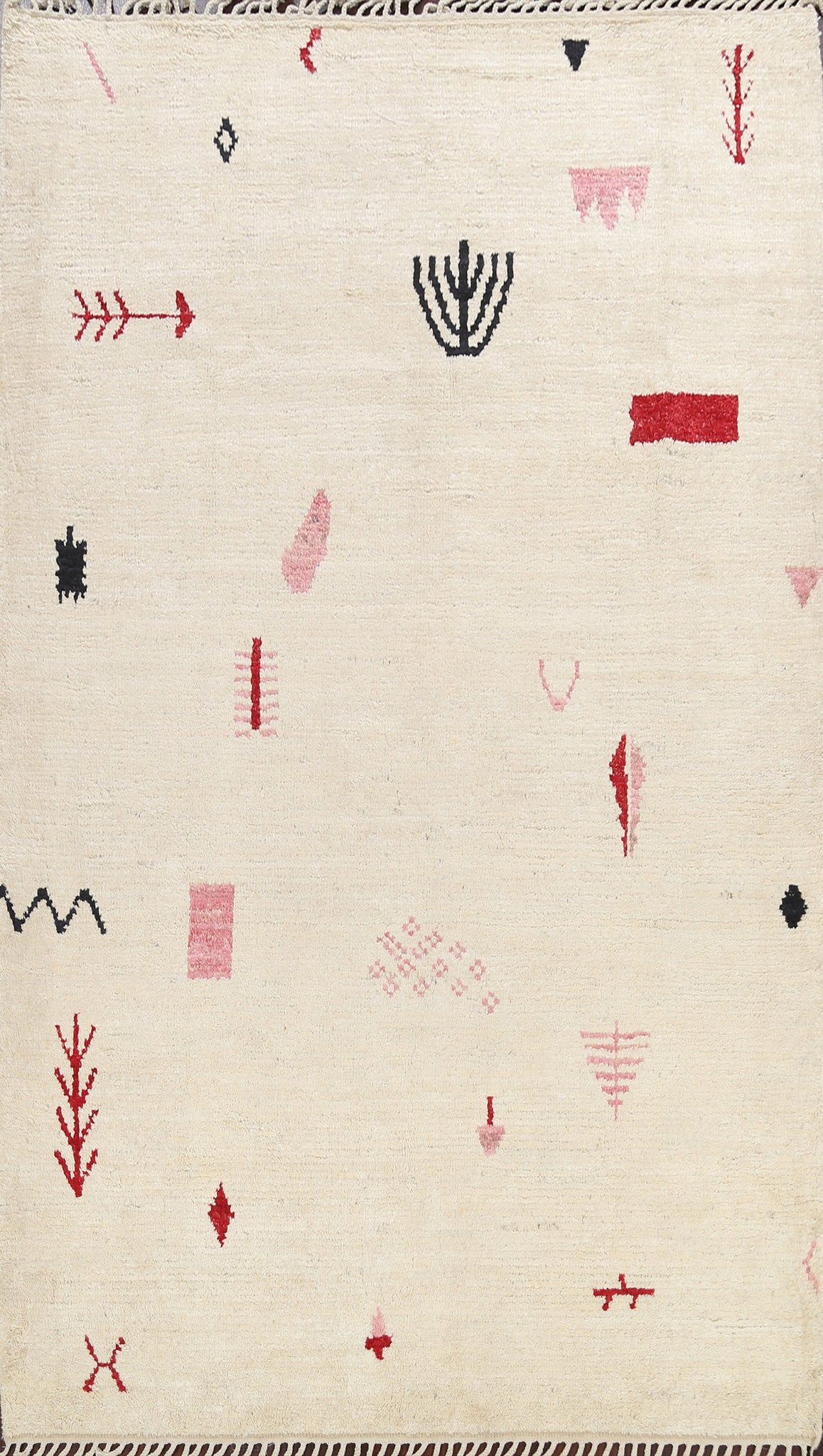 Tribal Moroccan Oriental Area Rug 6x9