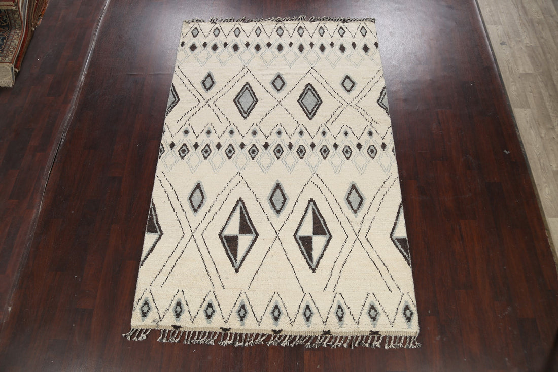 Geometric Moroccan Oriental Area Rug 6x9