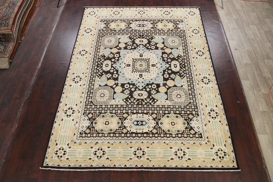 Geometric Khotan Oriental Area Rug 9x12