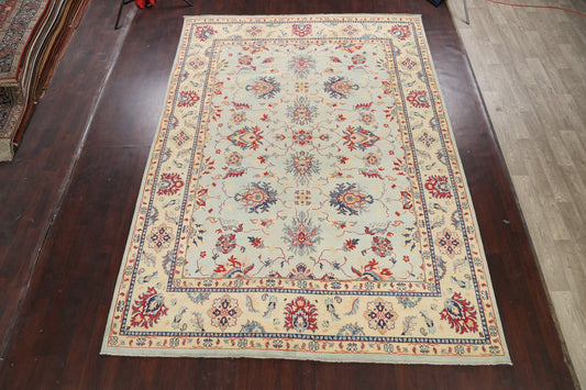 Vegetable Dye Super Kazak Oriental Area Rug 9x12