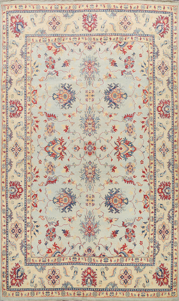 Vegetable Dye Super Kazak Oriental Area Rug 9x12