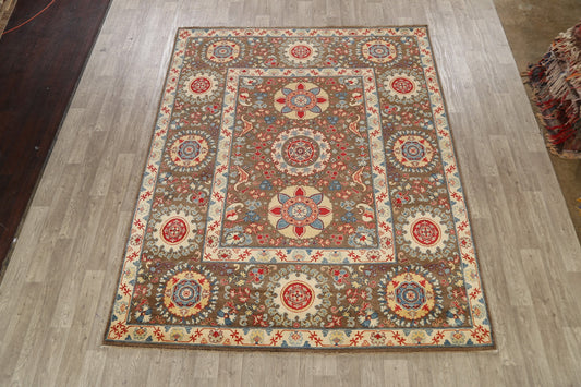 Vegetable Dye Super Kazak Oriental Area Rug 8x10