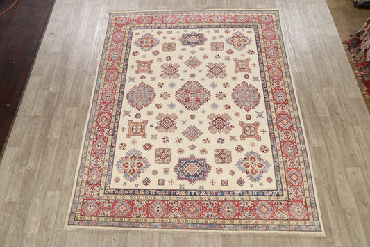 Vegetable Dye Super Kazak Oriental Area Rug 8x10