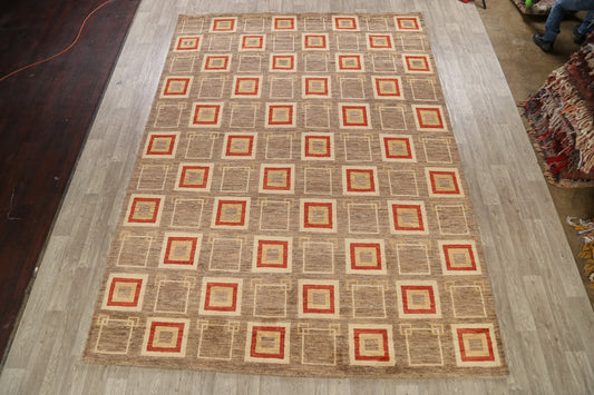 Geometric Gabbeh Oriental Area Rug 9x13