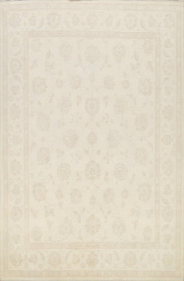 Neutral Earth-tone Muted Khotan Oriental Area Rug 8x10