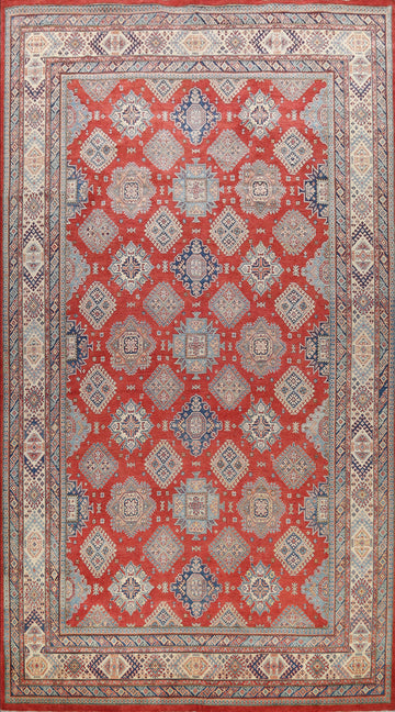 Large Vegetable Dye Super Kazak Oriental Area Rug 12x17