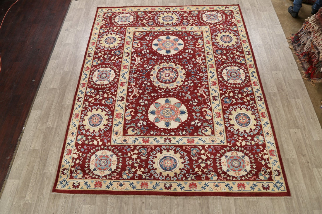 Vegetable Dye Super Kazak Oriental Area Rug 10x14