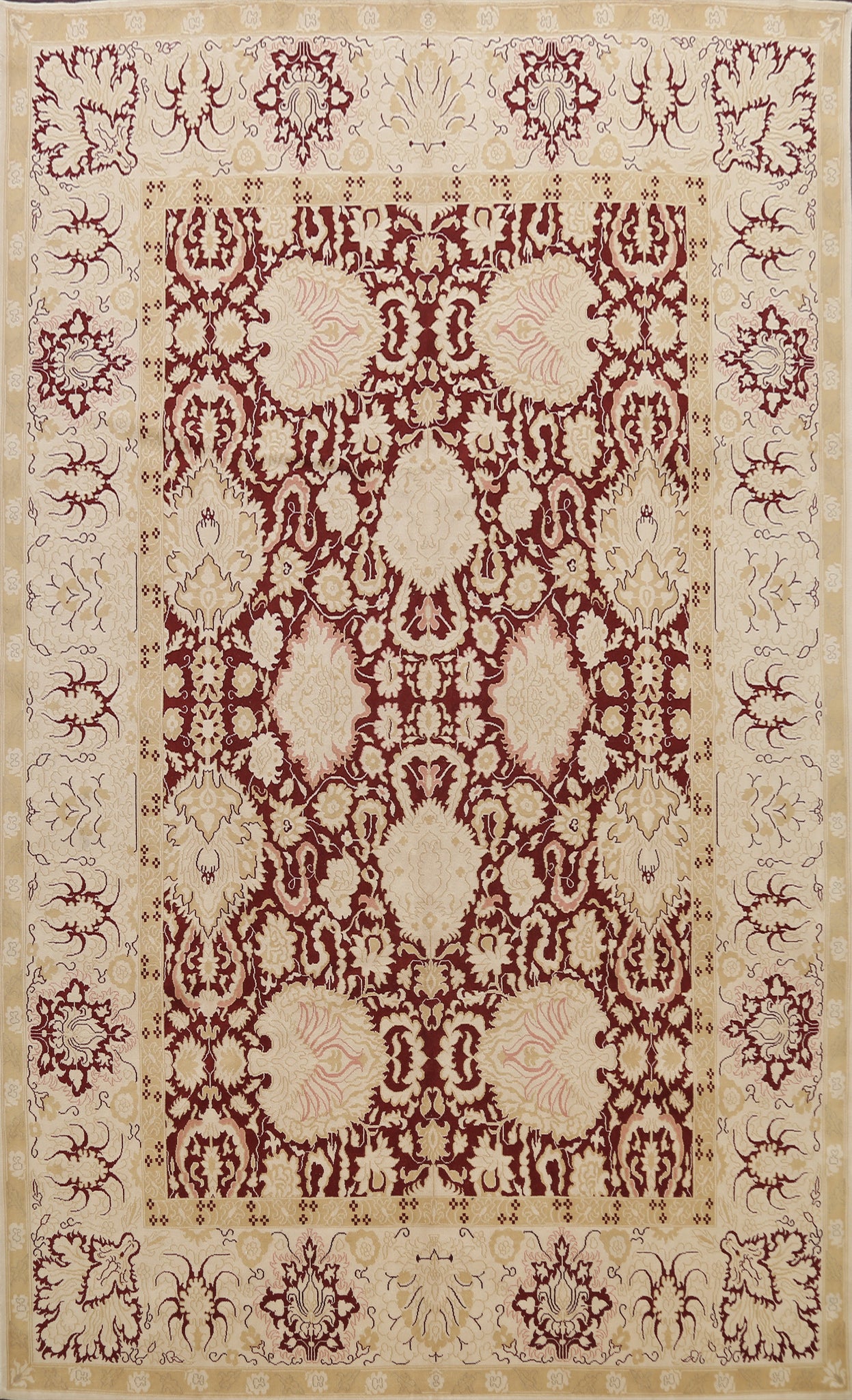 Vegetable Dye Peshawar Oriental Area Rug 9x12