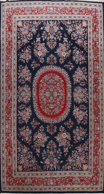 Vegetable Dye Floral Aubusson Oriental Area Rug 11x18