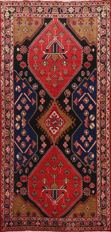 Tribal Hamedan Persian Area Rug 6x10